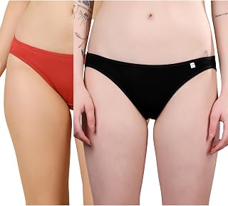 American Symbol Pack of 2 Super Combed Micro-Modal StayFresh Low Waist Bikini Price In India
