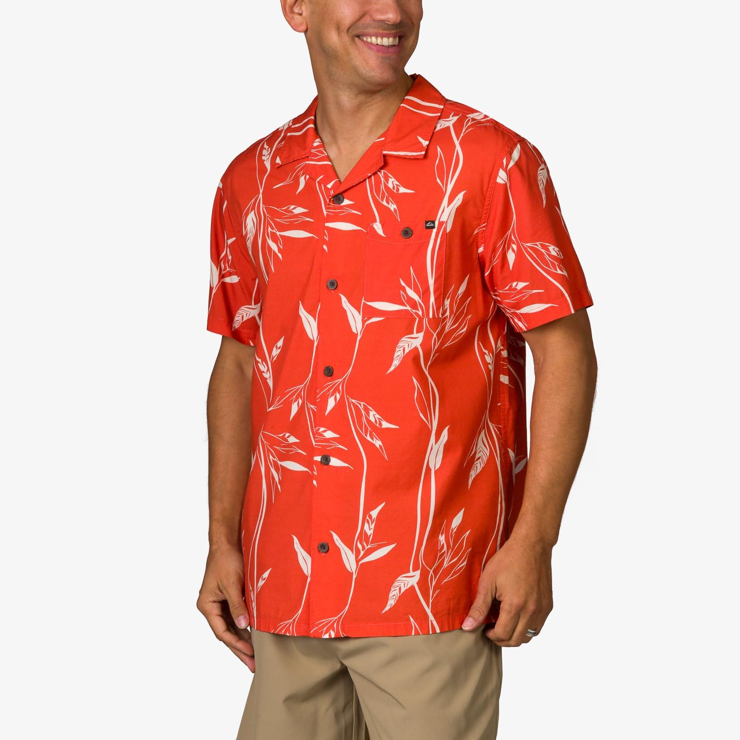 Reef Men's Short Sleeve Woven Button Up Shirt - Image 2
