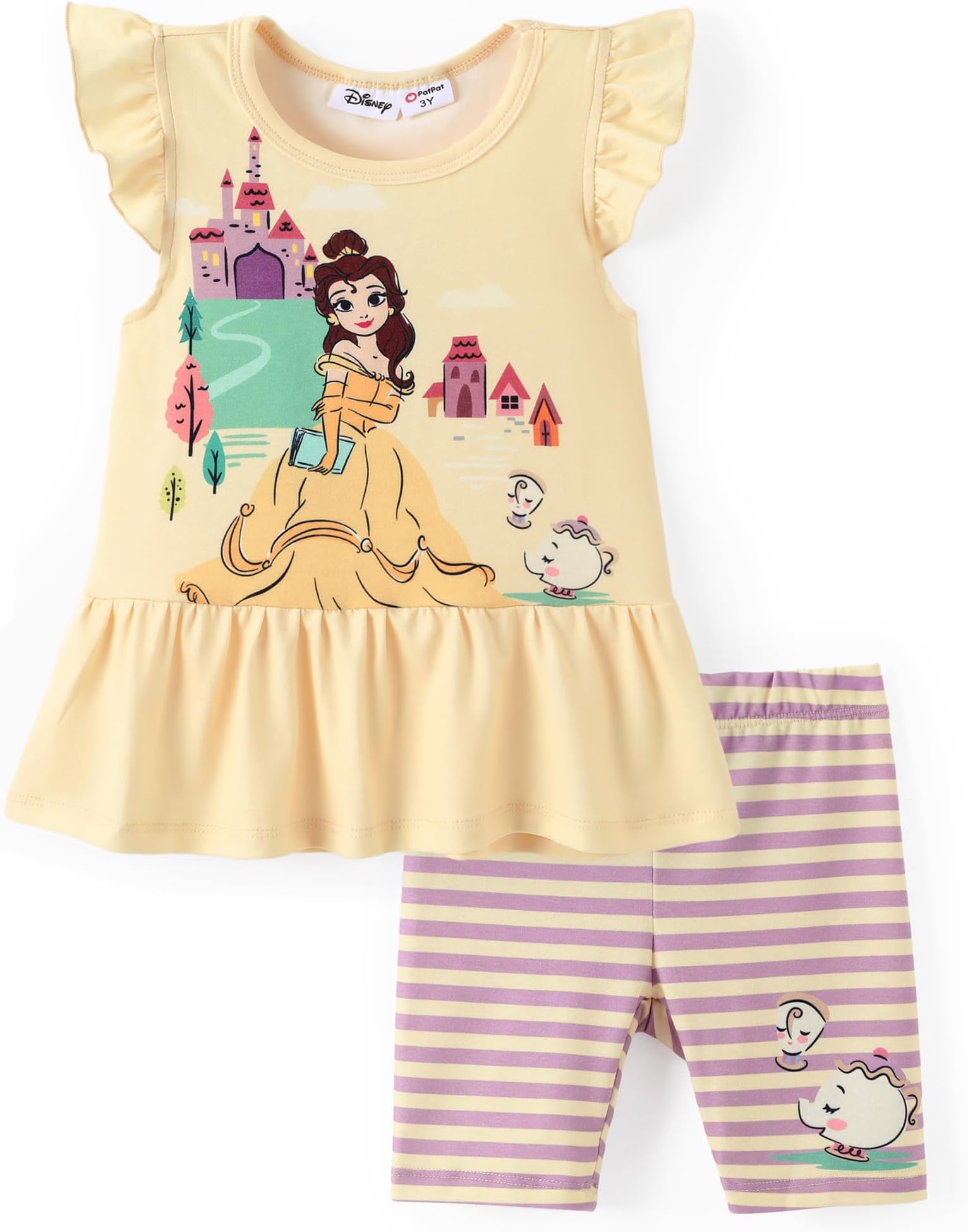 Minnie Mouse Frozen Princess Marvel Toddler Girls Clothes Long Sleeve Sweatshirt + Leggings 2pcs Outfits Set 2-6Y