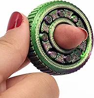 Anel Fidget Anti Estresse Relaxante para TDAH, foco de autismo e sensorial, portátil para viagens de escritório