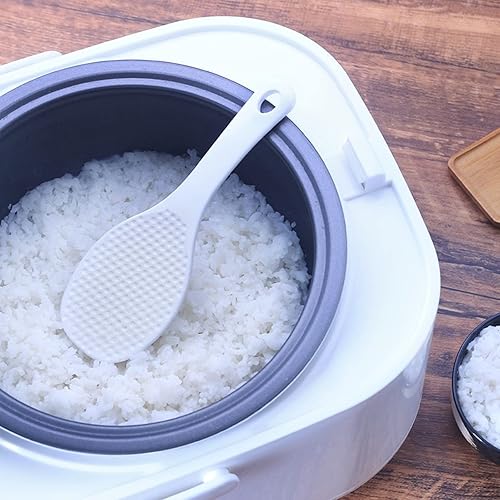 Miniatura 2 de MXY Juego de paletas de arroz, espátula de arroz japonesa antiadherente, cuchara de arroz blanco, cucharas para servir arroz