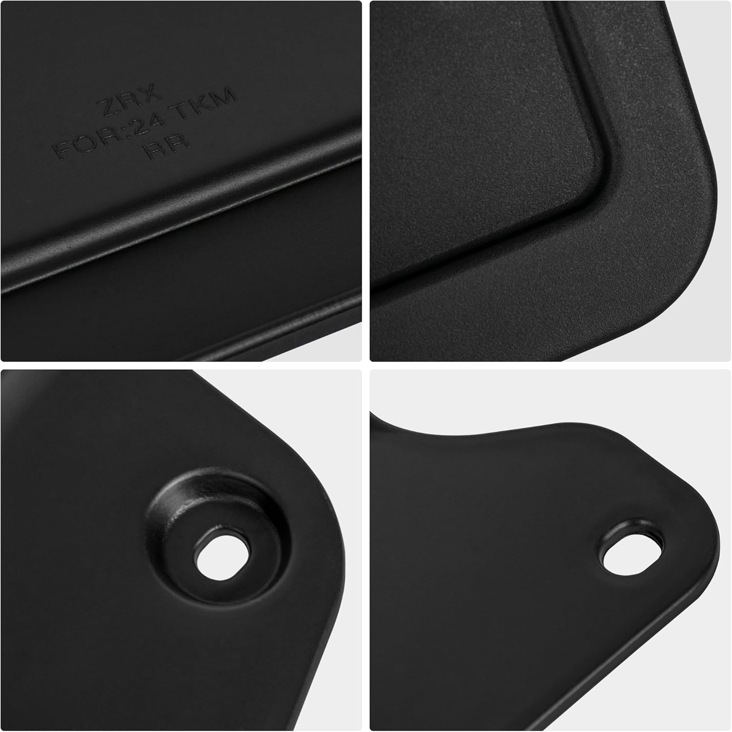Mud Flaps Fit for Tacoma 2024 2025 2026 Pickup 4PCS Exterior Accessories Front and Rear Tire Fenders Mudguards Kit Vehicle Wheel Liner