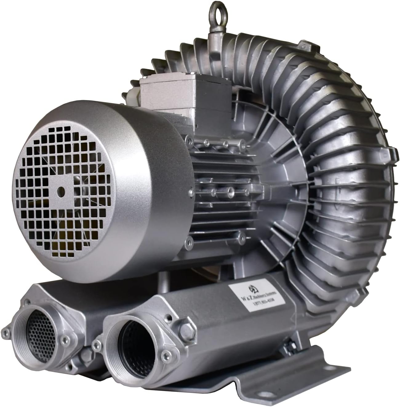 3.4 Hp Regenerative Blower 220V-480V 3Phase, 222CFM, 76" H2O press. Goorui-USA GHBH 003 34 1R7