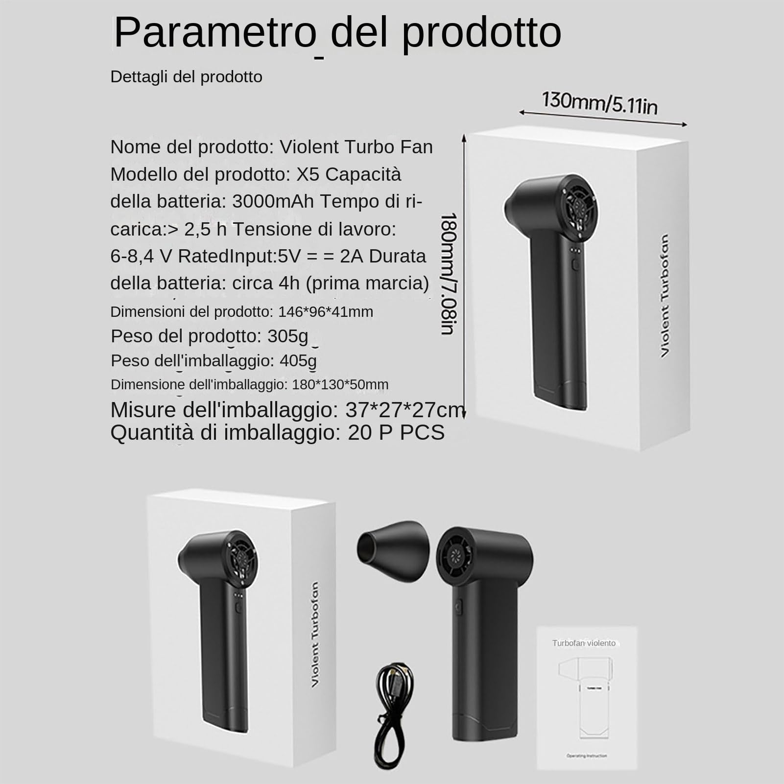 Soffiatore Senza Fili,Soffiatore Elettrico Portatile Senza Fili Ricaricabile | Per Polvere - per Pulizia Computer Elettronica Auto Golf Detailing PC Casa e Attrezzature