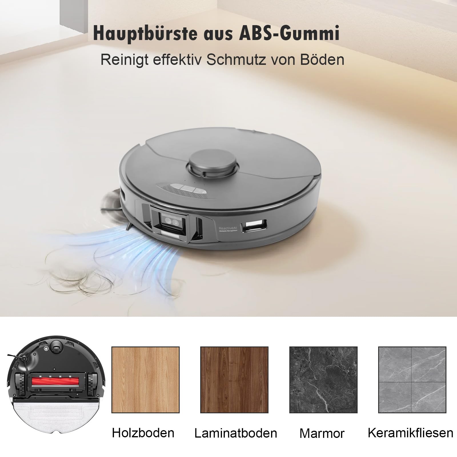4 Pezzi Spazzola Principale Accessori per Roborock S7/S7 MaxV/S7 MaxV Ultra/ S7 Max Ultra/S7 Plus/S7 MaxV Plus/S7 Pro Ultra/Q7/Q7 Max/Q7 Max Plus/Q7 Maxv /Q7 Maxv Ultra/Q Revo, Aspirapolvere Ricambi