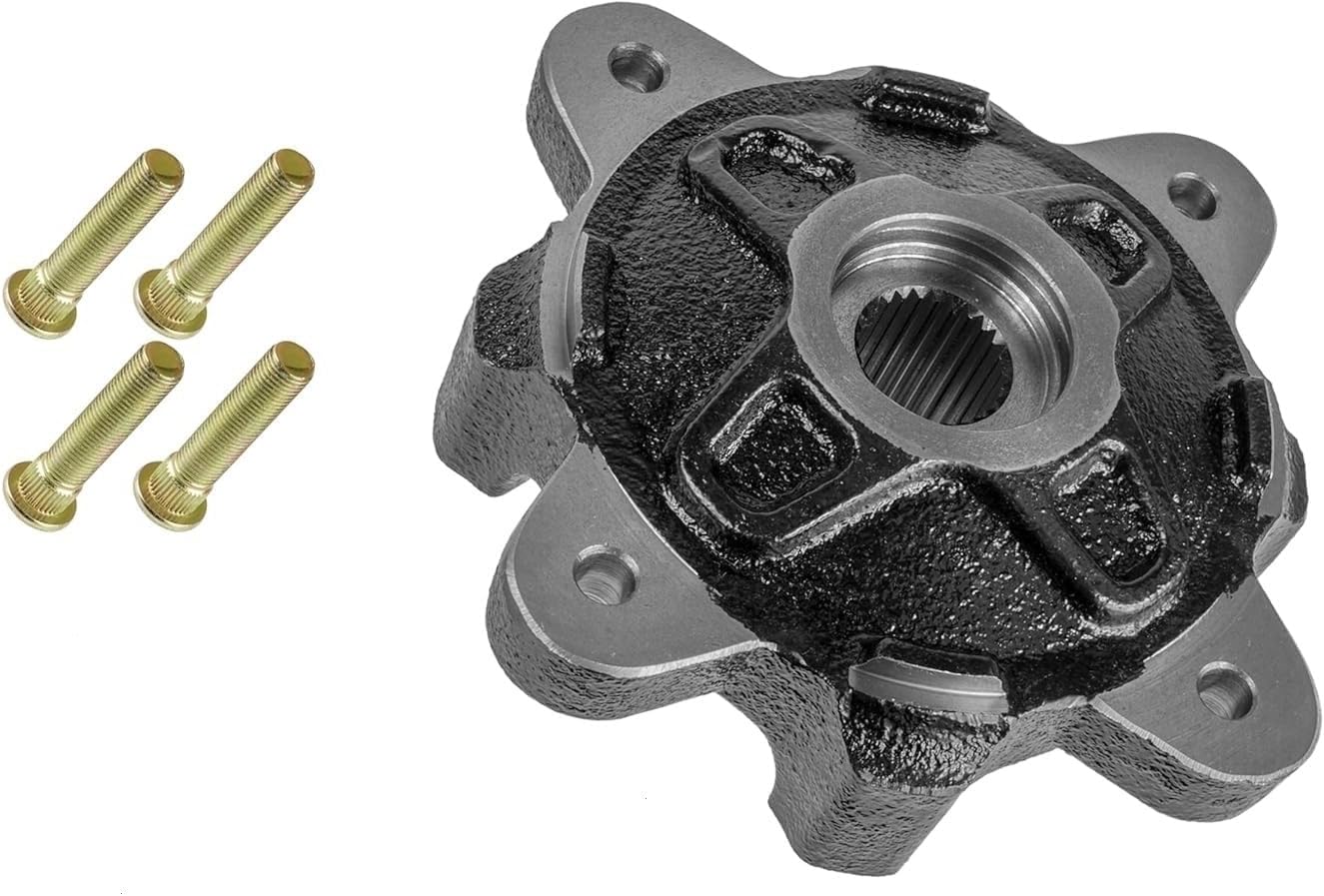 Front Left or Right Wheel Hub with Studs Replacement for 5137659-067 Polaris RZR 4 XP 900 2011-2014, RZR 4 800 2012-2014, Ranger 800 2012-2016, Ranger 900 Diesel 2012-2014, RZR 570 2014-2019 UTVs
