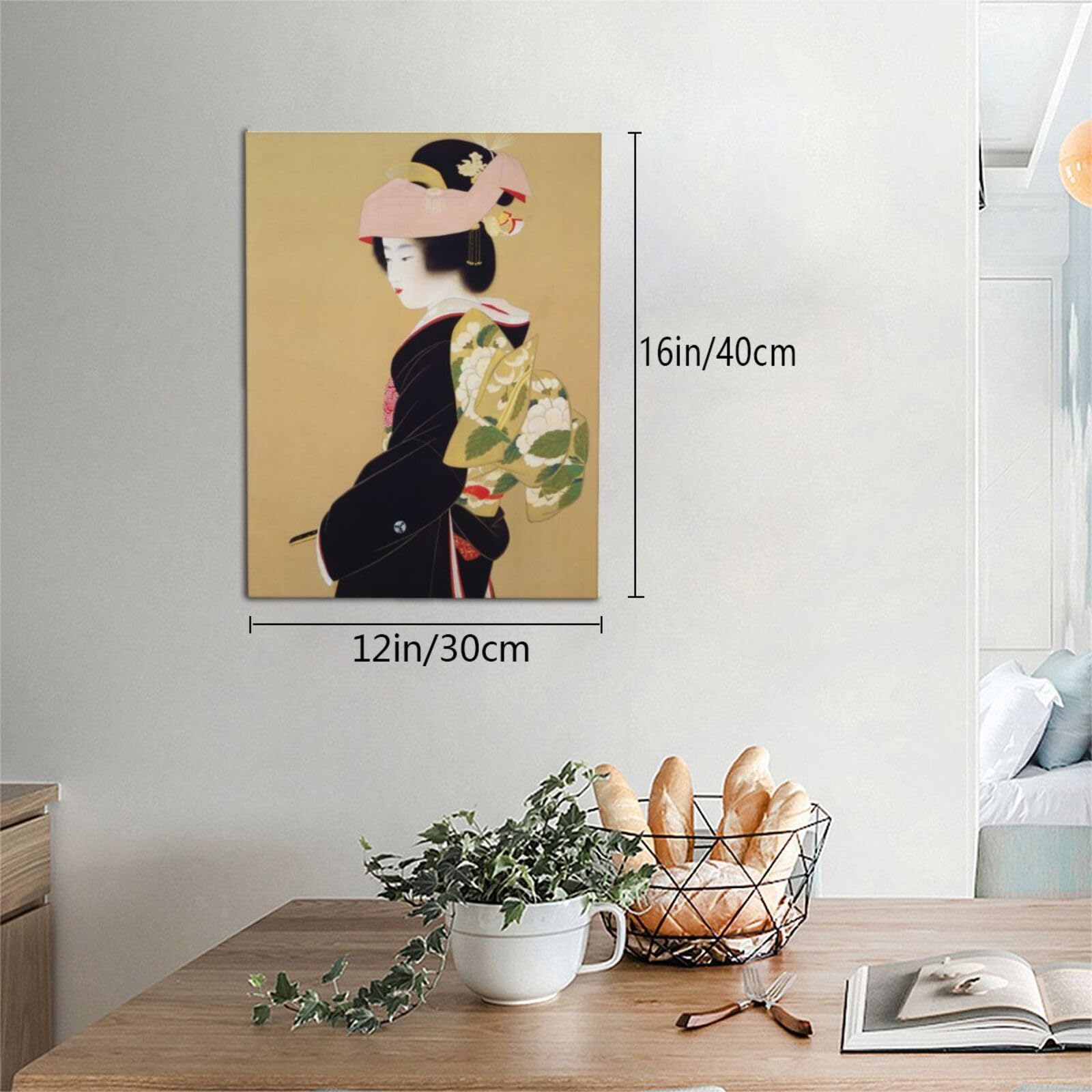 Amazon.co.jp: アートパネル 上村松園 花嫁絵画 世界の名画 キャンバス