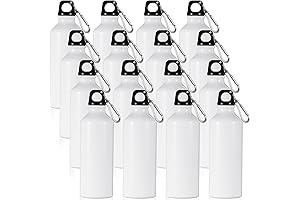 16 Pc Aluminum Water Bottle 17 Oz Aluminum Water Bottle Leak Proof Travel Bottle