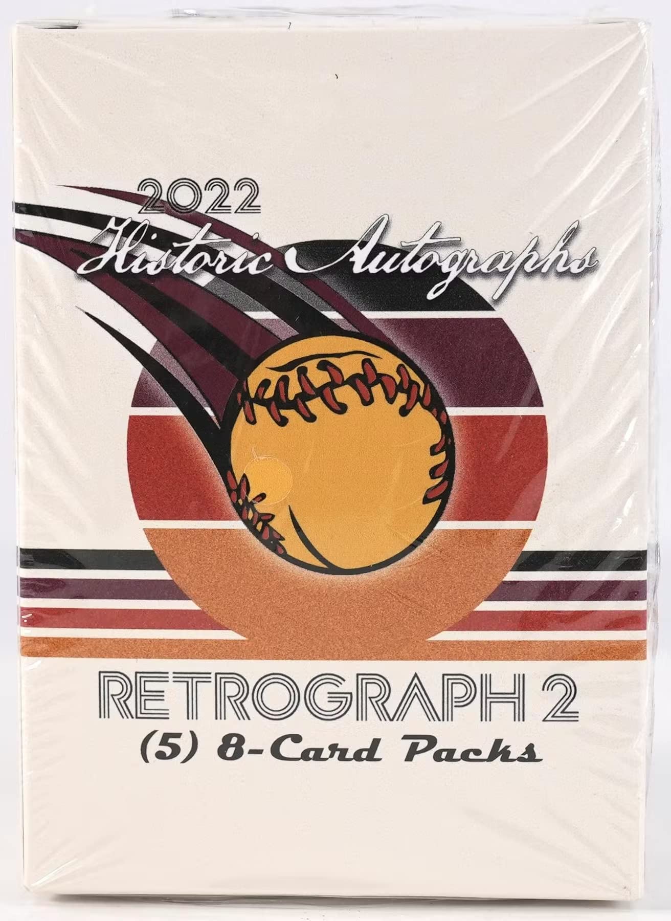 2022 Historic Autographs Retrograph 2 Baseball Hobby Box 40 Autographs Per Box