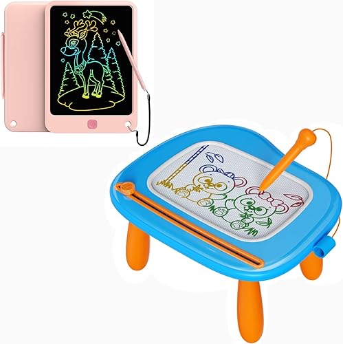 bravokids Tableta de escritura LCD de 10 pulgadas tablero de dibujo magnético bravokids