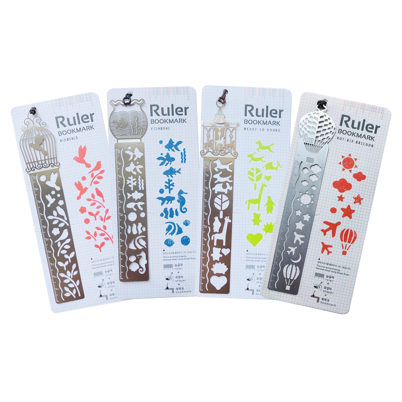 Amazon | EMERSPRING しおり 金属 栞 おしゃれ 多機能 製図用