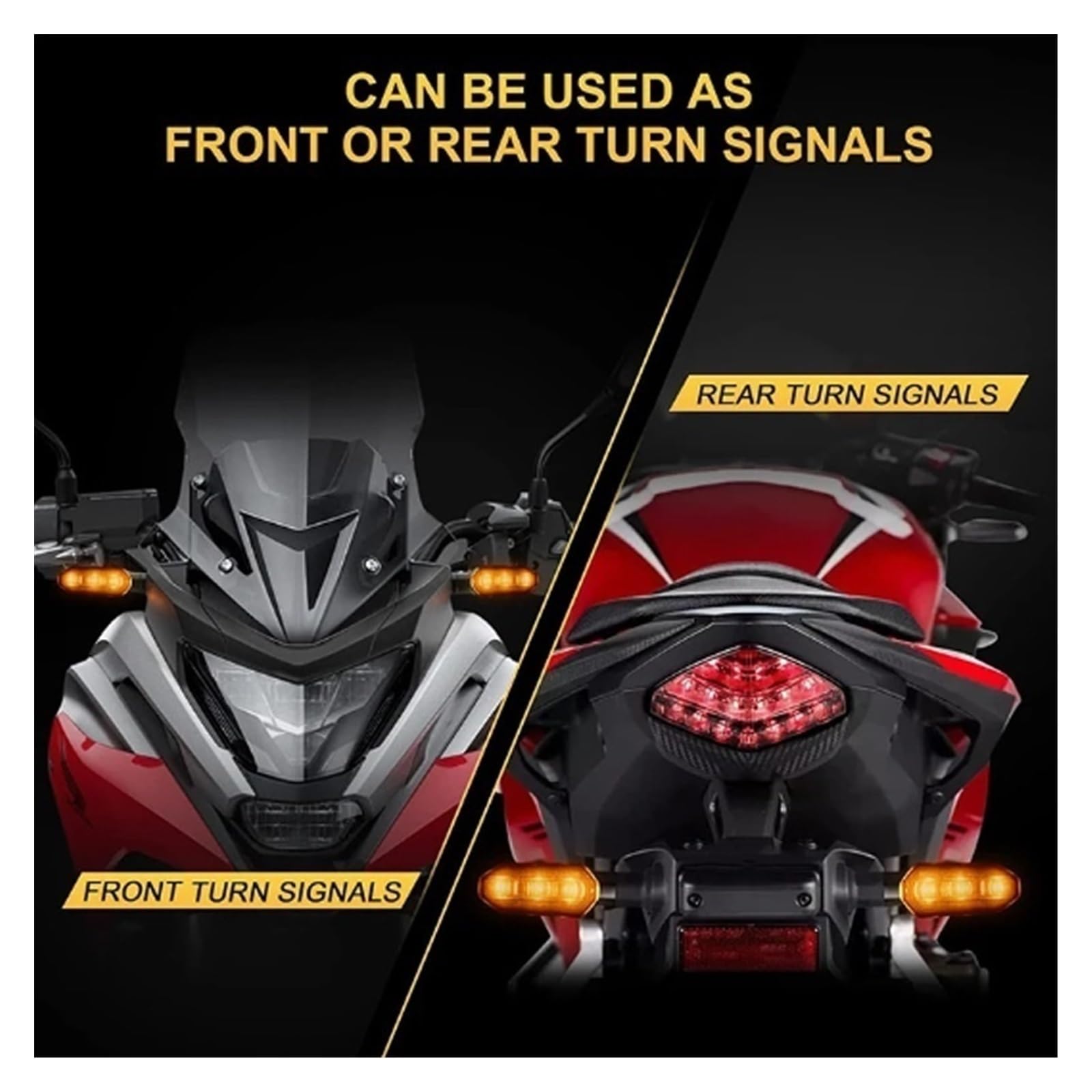 Clignotant LED pour Moto Clignotant Indicateurs