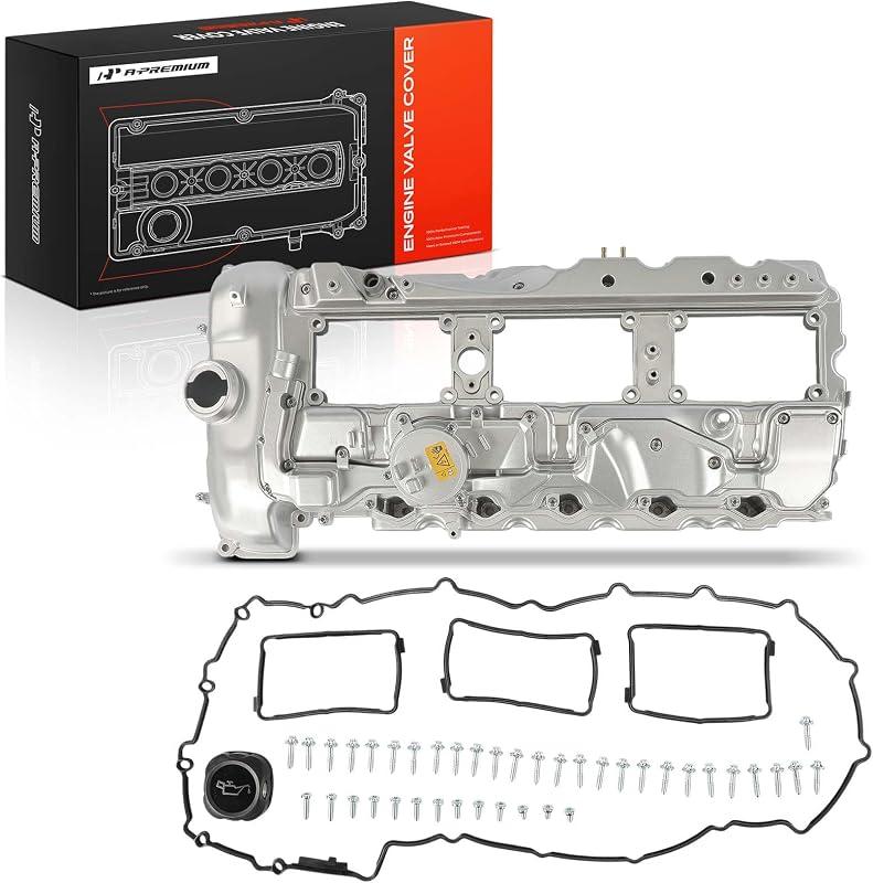 Kit de tampa de válvulas do motor em alumínio A-Premium para BMW N55 3.0L Twin-Turbo – 1 kit