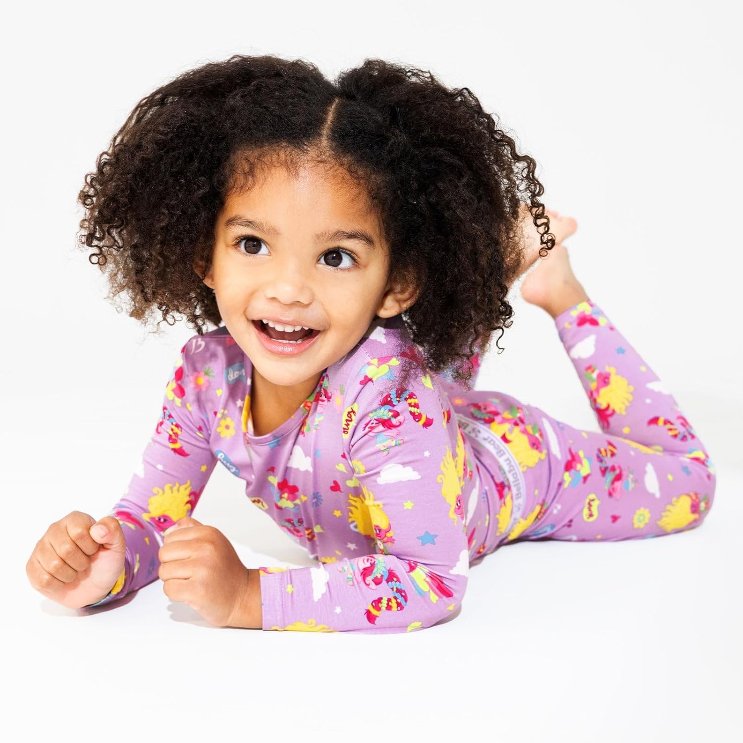 Bellabu Bear Casper Rayon from Bamboo Two-Piece Pajamas for Boys & Girls