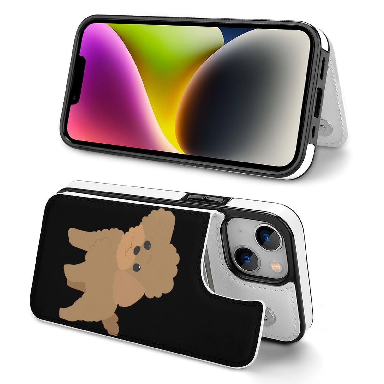 Apple - ⚠️トイプードル　iPhone11 64G Amazon.co.jp: iPhone 11 ケース 手帳型 かわいい トイプードル