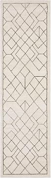 Oriental Weavers Raylan Area Rug - RAY06-23" x 76" - in Ivory/Taupe - Modern Style, Stain Resistant, Family and Pet Friendly, Entryway, Hallway Runner Rug