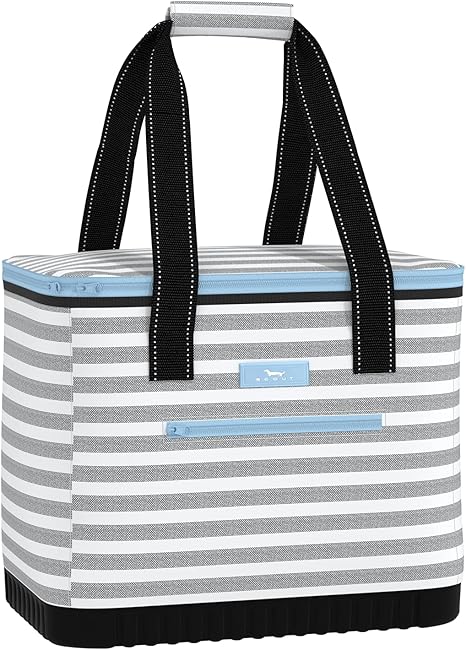 SCOUT The Stiff One - Large, Soft, Lightweight, Insulated Cooler with Hard Bottom, Beach, Family, Travel, Picnic Cooler