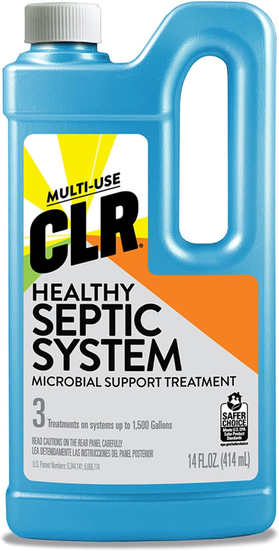Sep-14 14oz Clr Septic System Treatment