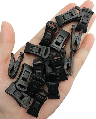 Miniatura 5 de XGNG 20 clips antideslizantes para calcetines y organizador de cajones con gancho, colgador de alambre de bricolaje para lavandería y lavado