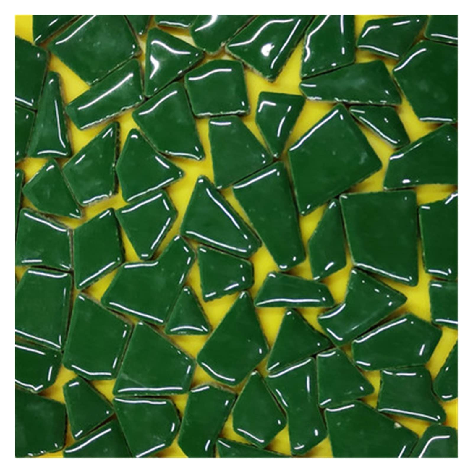 Tessere di Mosaico. 100 g di Mosaico Irregolare, Piastrelle in Ceramica for Mosaico Creativo, Fai da Te, Hobby, Artigianato da Parete, Materiali Decorativi Fatti a Mano, Pezzi di Mosaico