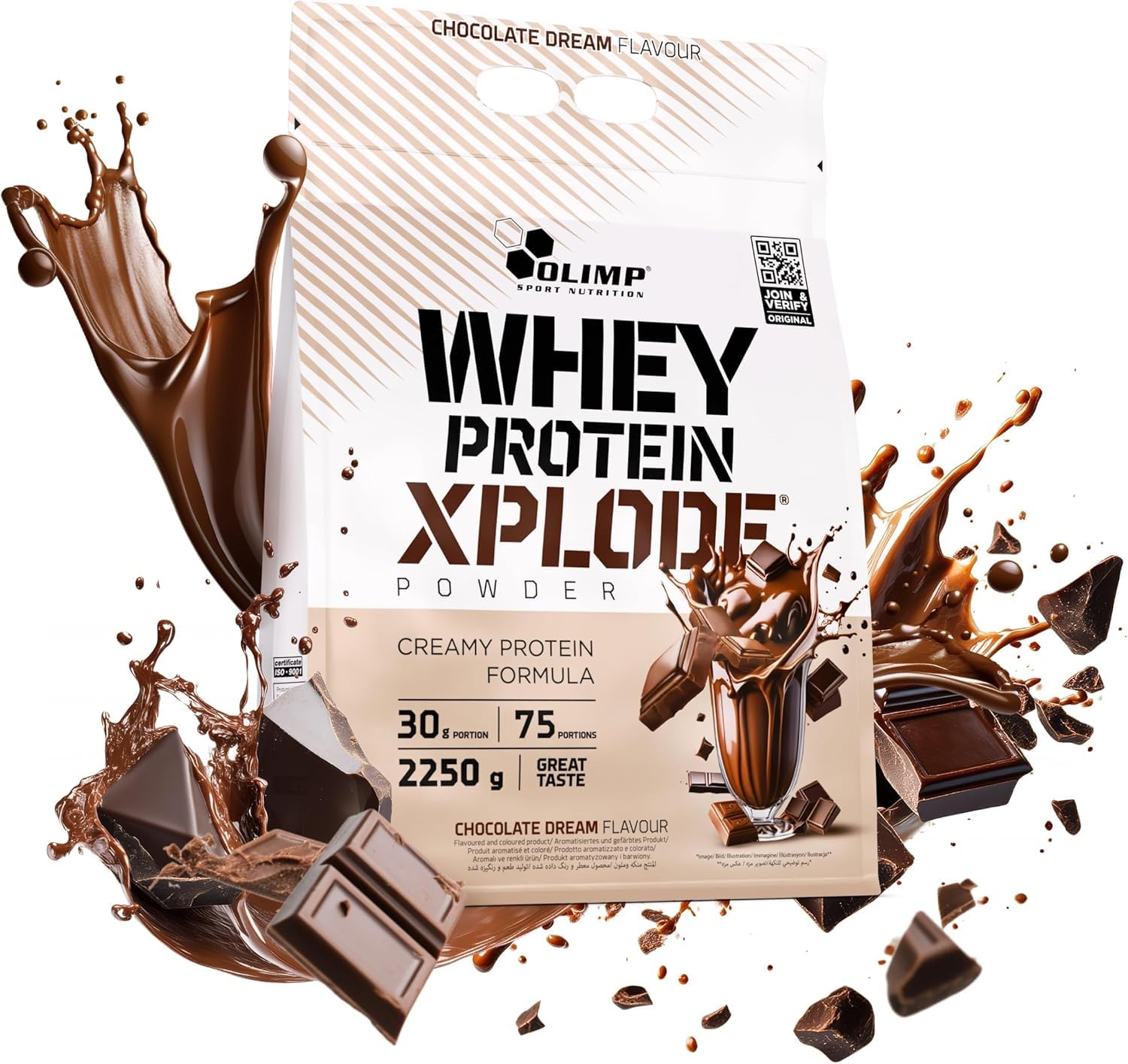 Olimp Whey Protein Xplode Powder - 2250g - Chocolate