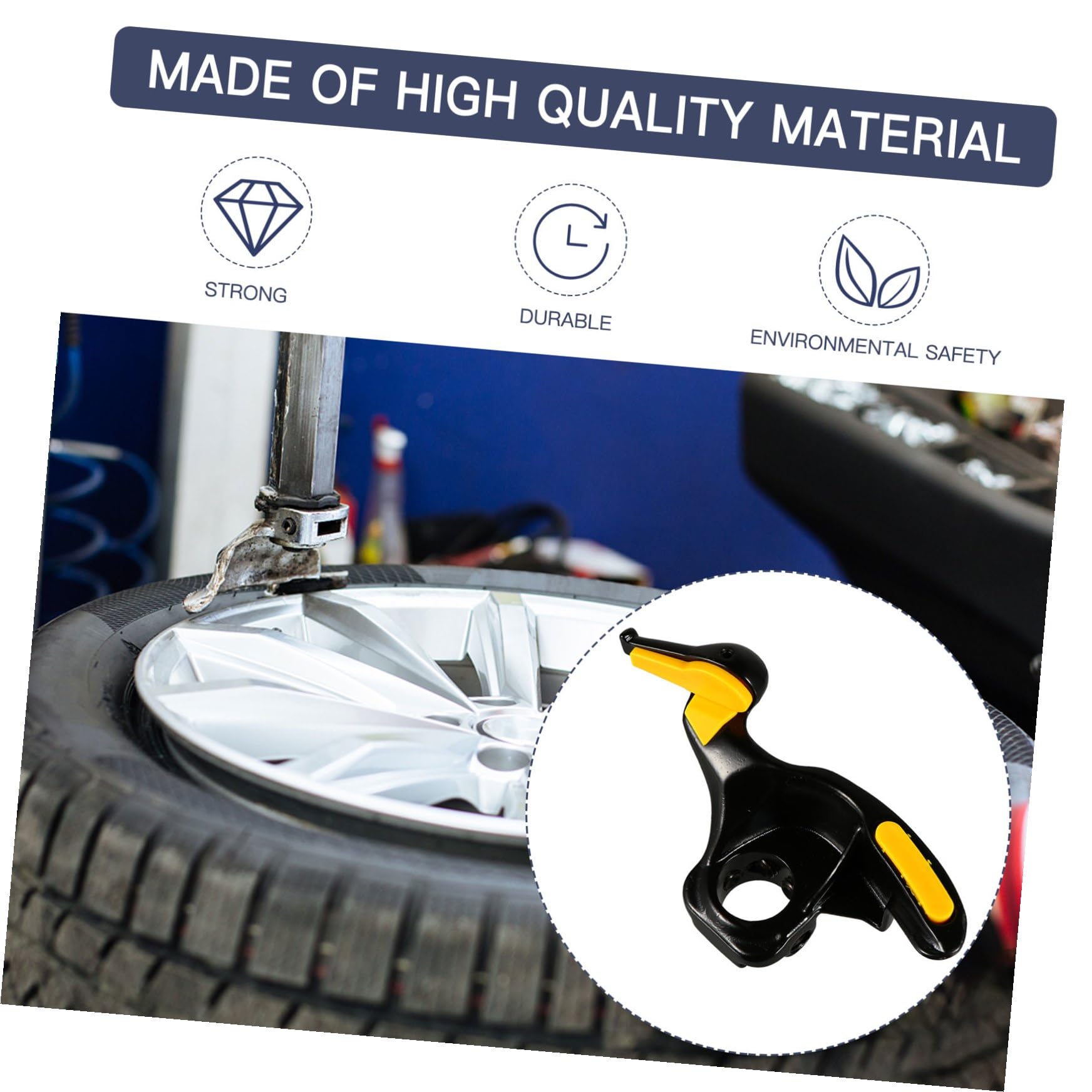 GALPADA Tête de Démontage de Pneu Support de Montage Haute Résistance en Acier Moulé Noir Réduisant la Friction pour Machine de Démontage Pneu Automobile
