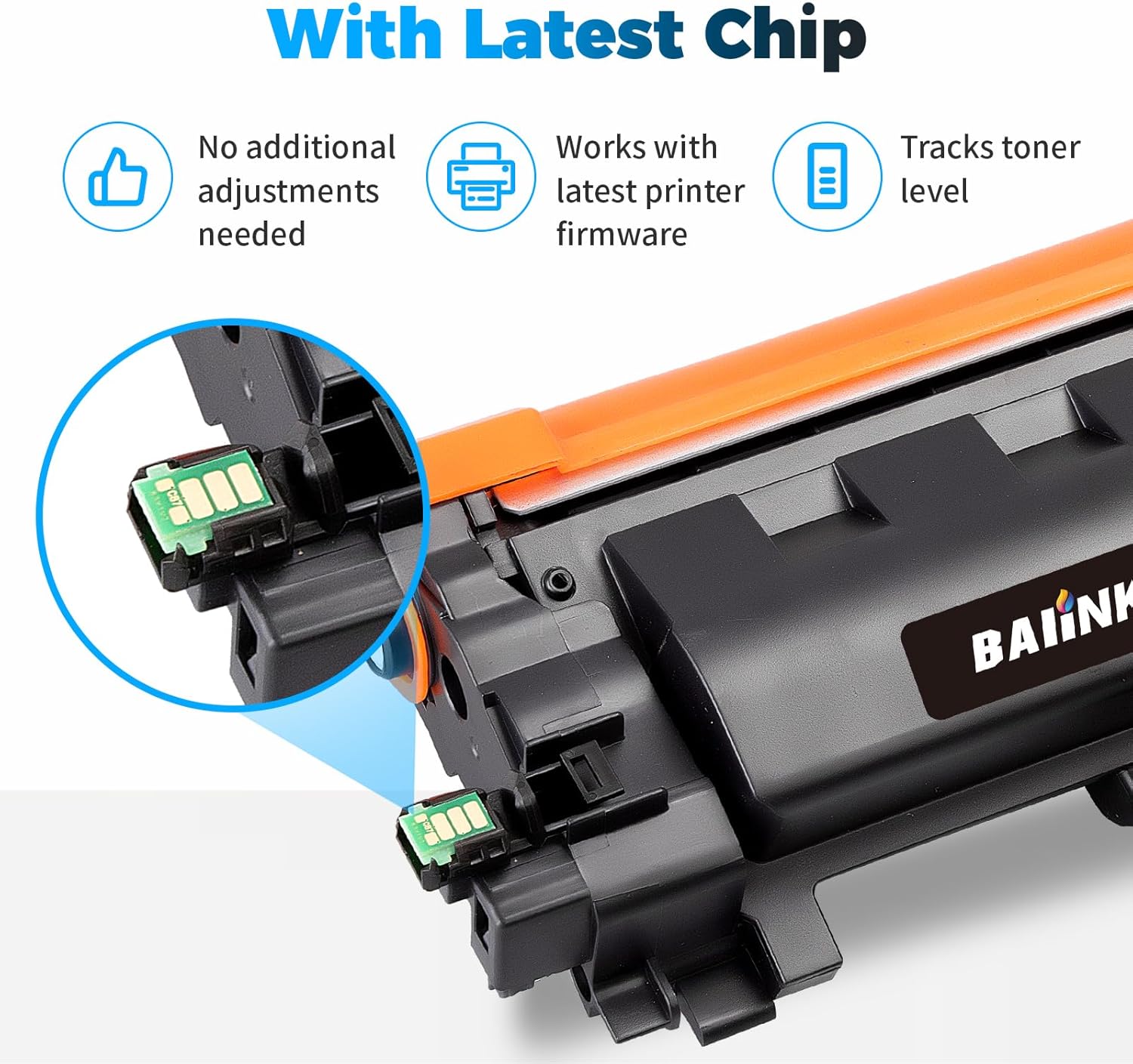 Compatible TN830XL TN830 Toner Cartridges Replacement for Brother TN830XL TN830 XL Toner use with HL-L2460DW DCP-L2640DW HL-L2405W HL-L2400D HL-L2480DW MFC-L2820DW Printer (2 Black)