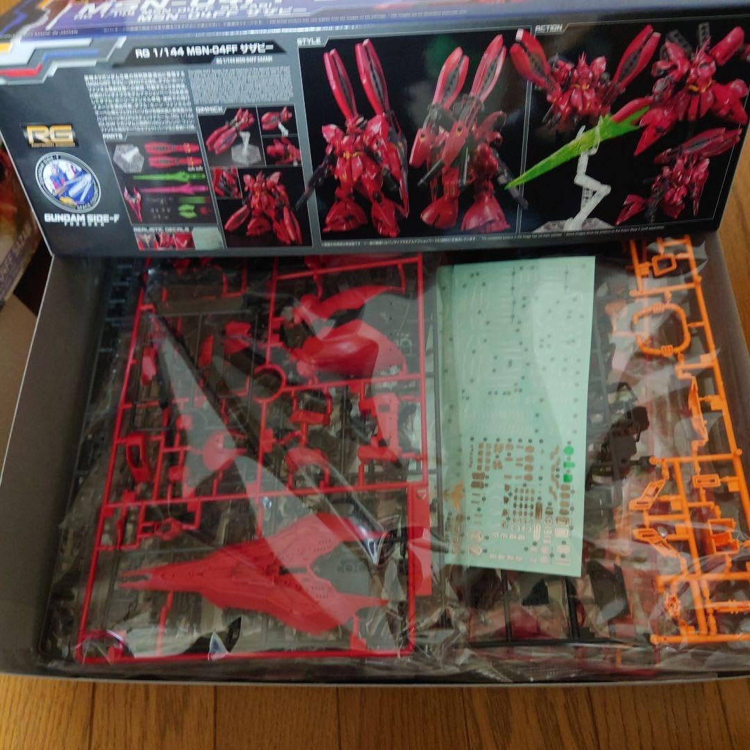 Amazon.co.jp: 品 MSN-04FF RG サザビー 、BB戦士 ササビー2体セット 