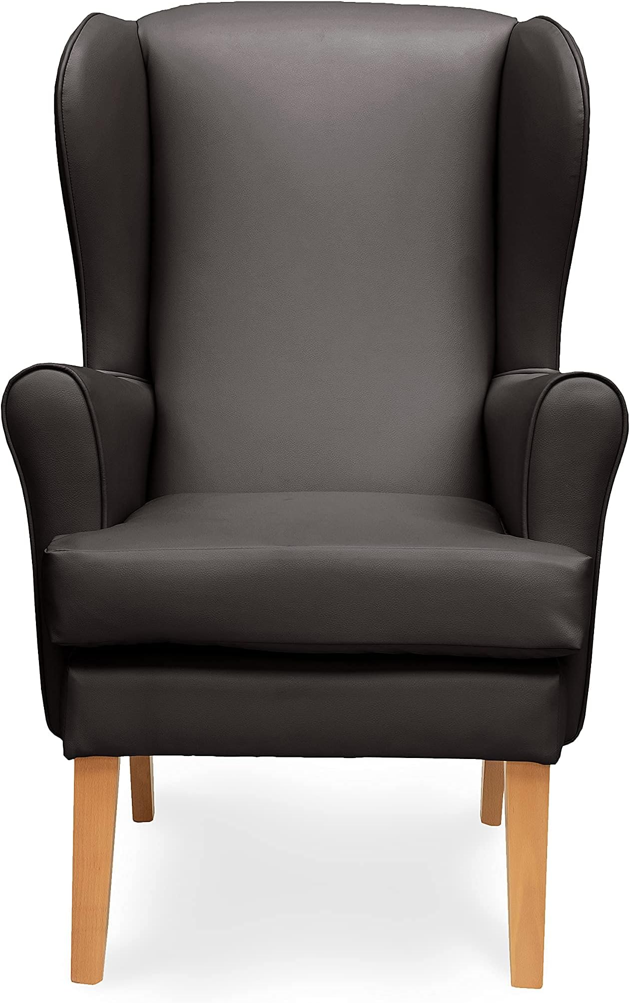 Morecombe Orthopaedic High Seat Chair - 21 x 21 Inches [Height x Width] in Manhattan Very Dark Brown (lc21-Morecombe_m)
