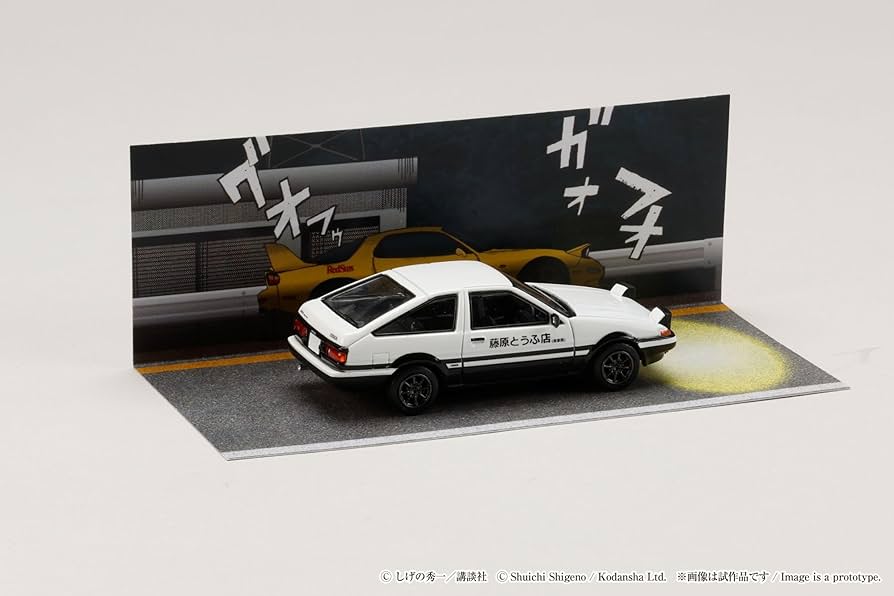 2個セット頭文字D 30th記念 1Trueno（AE86）＆IMPREZA 頭文字D 30th トレノ&インプレッサ富士スピードウェイ1500台限定