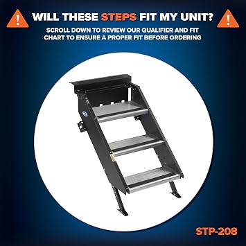 MORryde - STP-208 Step Above 2nd Generation RV Entry Step