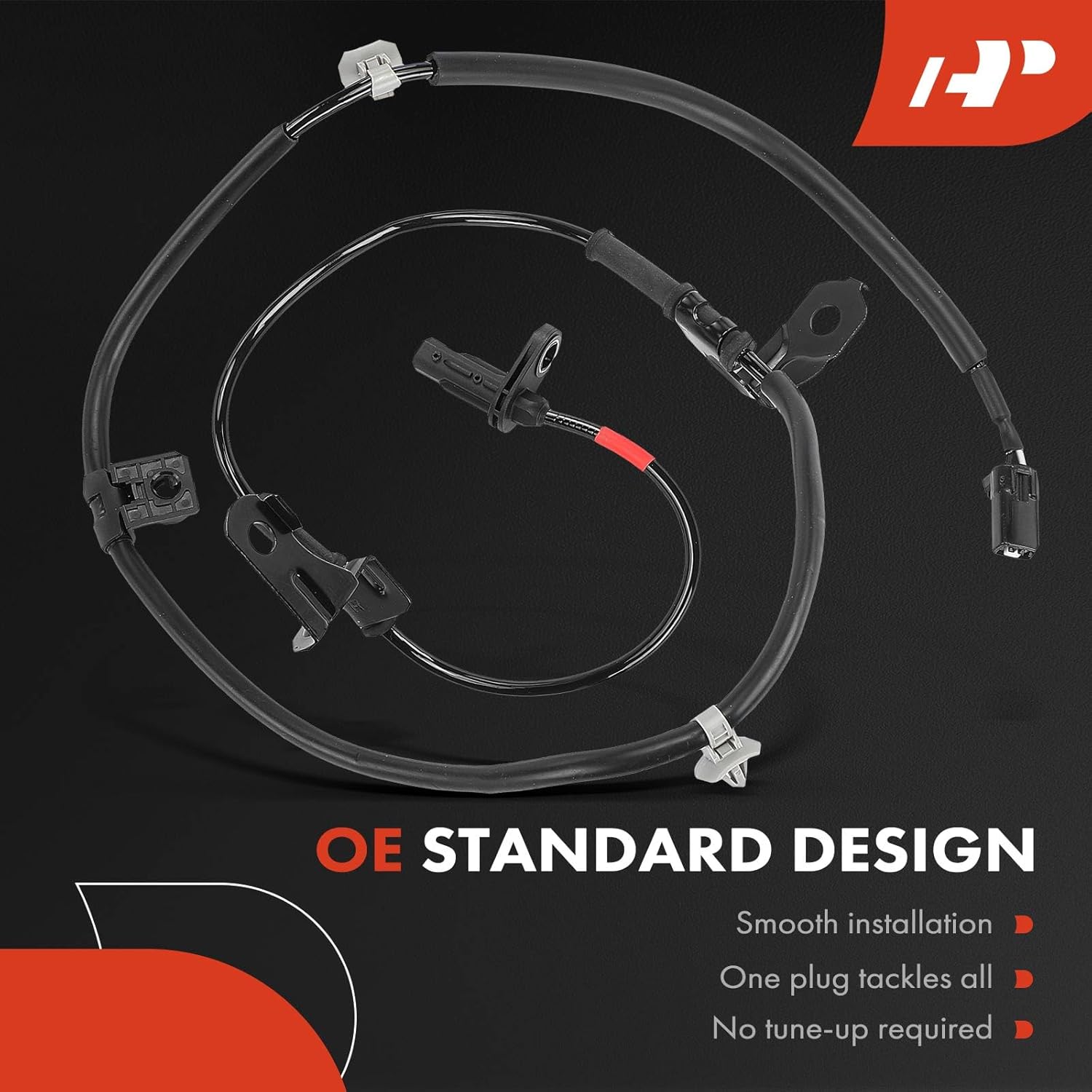 A-Premium Front Right ABS Wheel Speed Sensor Compatible with Kia Sorento 2016 2017 2018 2019 2020 [Sport Utility] - Front Passenger Side, Replace# 59830C5100