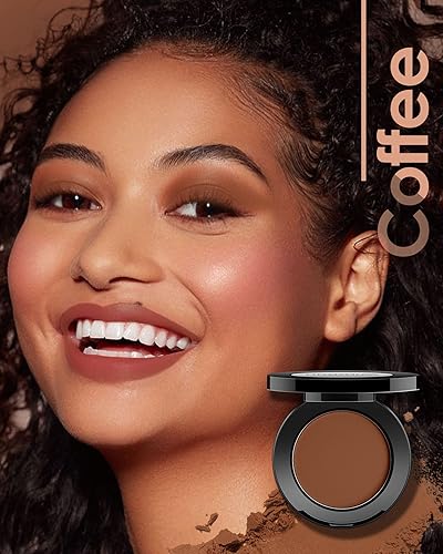 Miniatura 2 de Sombra de ojos marrón cálida, hecha a mano, paleta de maquillaje mate Sahdow para Halloween, alta pigmentación y larga duración, ojos marrones de