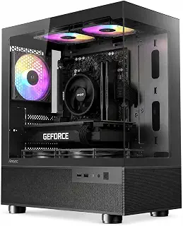 ジーム ゲーミングPC デスクトップ Ryzen 7 5700X RTX 5060 メモリ32GB SSD1.0TB CX200M ブラック | メーカー保証1年, タワー型, Windows11, Geame, eスポーツ, Apex, 原神, 大容量メモリ, 大容量ストレージ, ゲーム用パソコン
