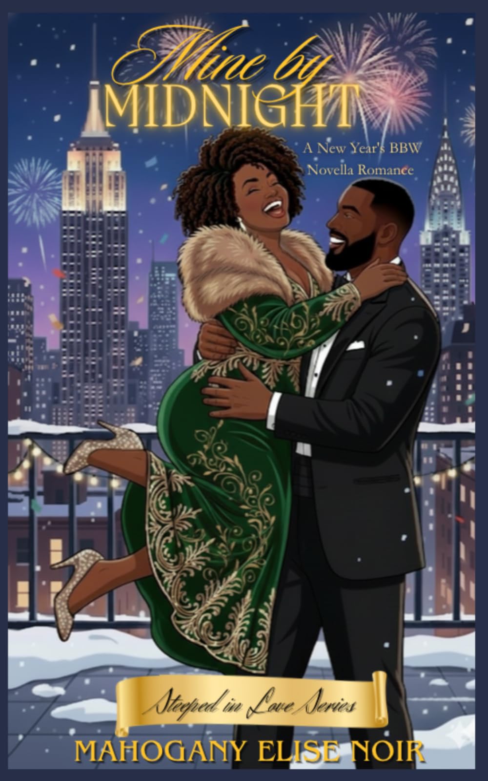 Mine by Midnight: A BBW Romance (Steeped in Love)