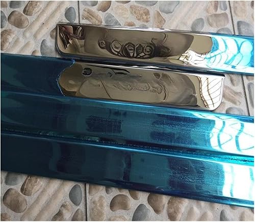 Miniatura 9 de Compatible con Nissan X-Trail t32 2014-2021 Cuerpo de puerta lateral cromada MOLDING Trim Cover LINE Accesorios protectores de guarnición (color