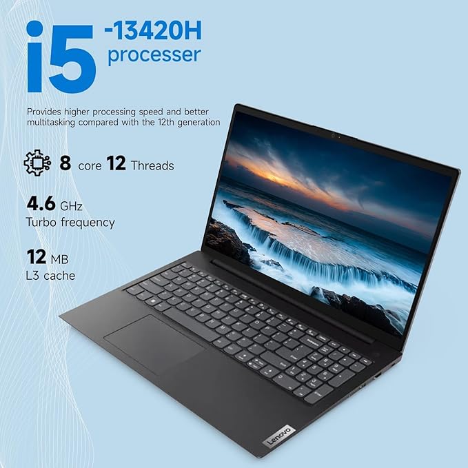 Lenovo V15 G4 Laptop 15.6" FHD Intel Core i5-13420H 16GB RAM 1TB SSD miniatura 5