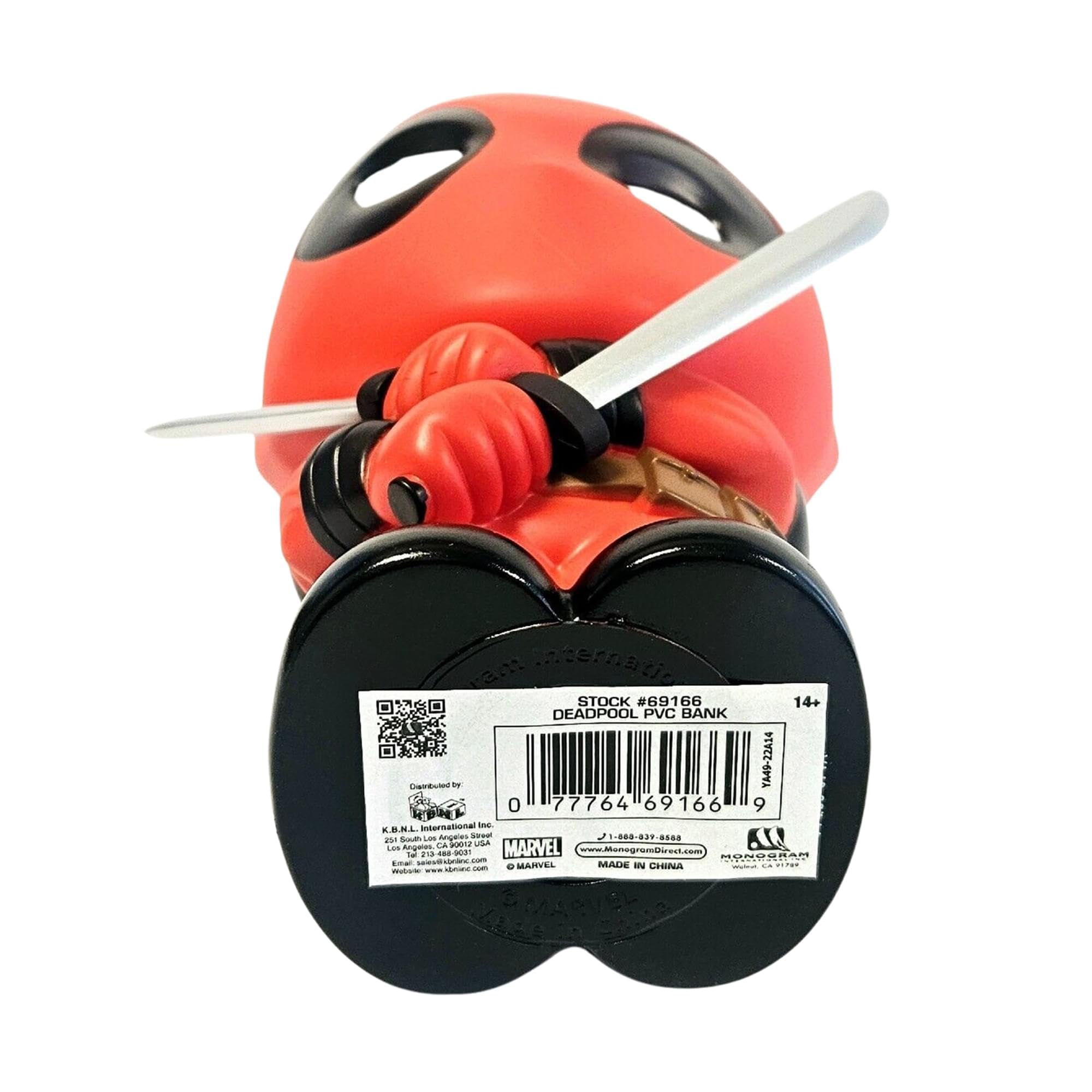 Amazon.com: Marvel Deadpool 8 Inch PVC Figural Bank : Toys