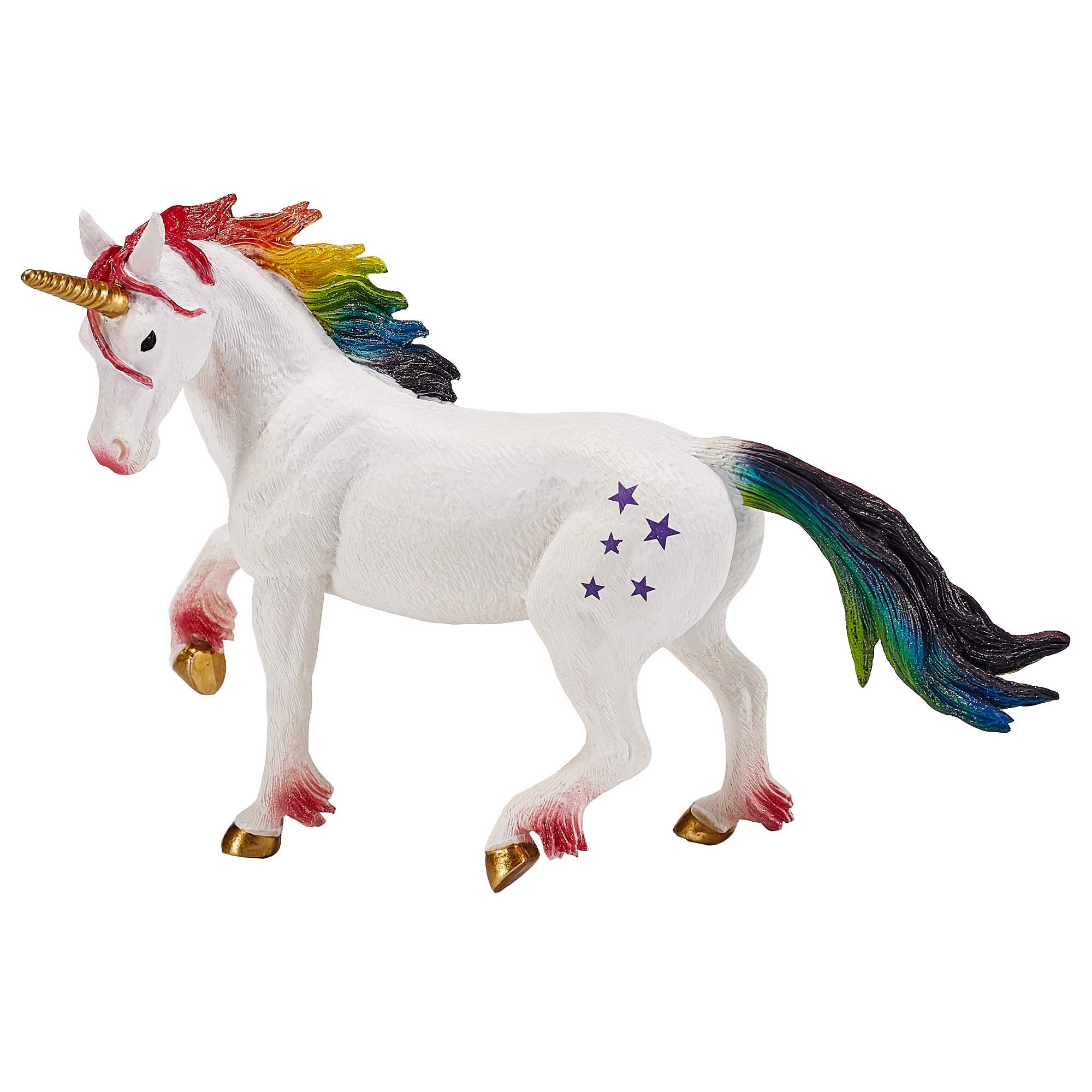 Amazon.com: MOJO Rainbow Unicorn Realistic Fantasy Toy Replica