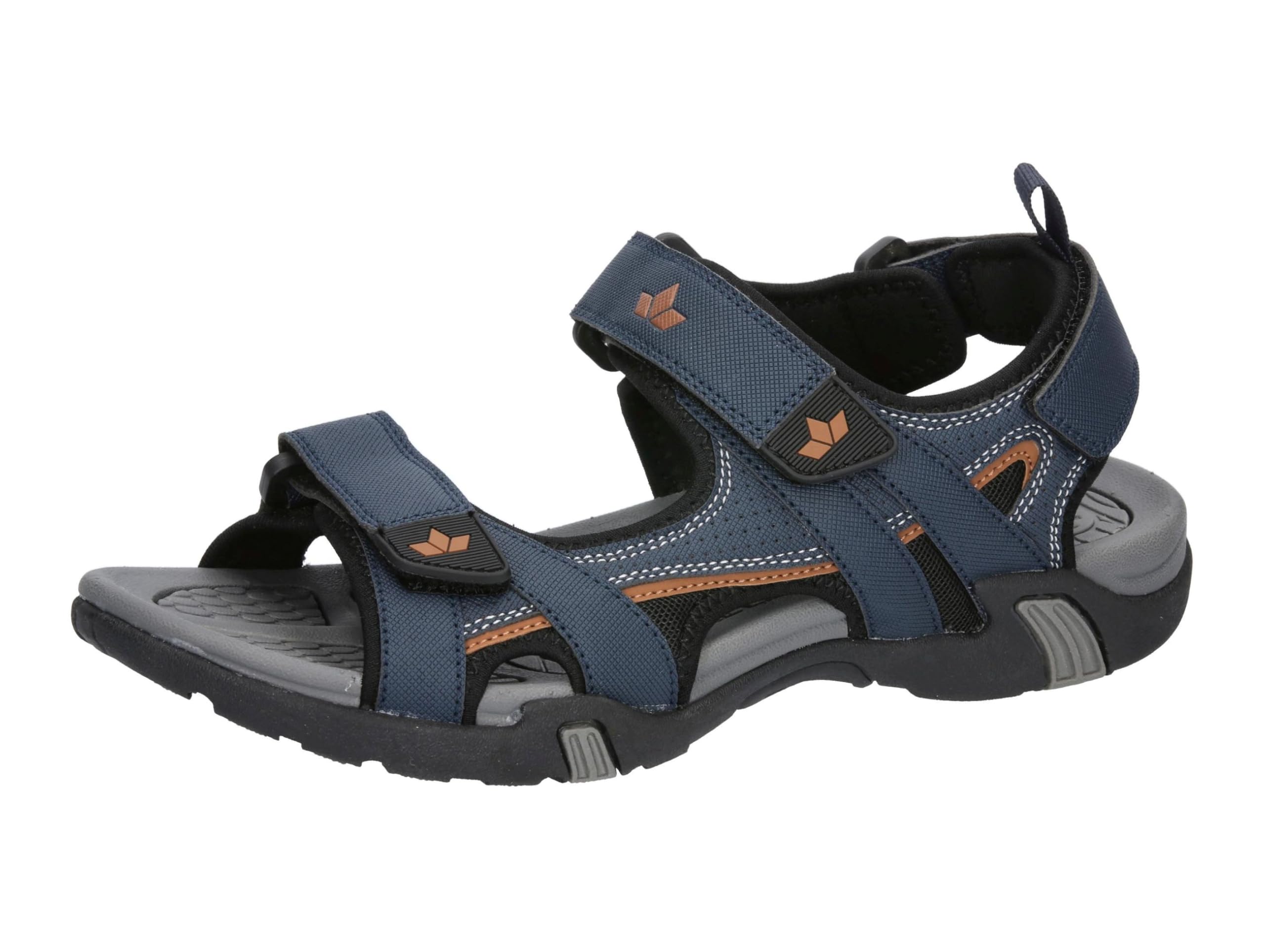 Lico Men's Detroit V Sandals, Navy Brown, 36 EU