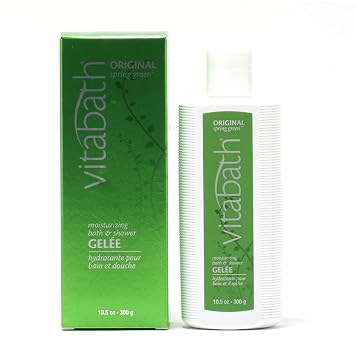 Vitabath Original Spring Green Moisturizing Bath & Shower Gelee 10.5 Oz.