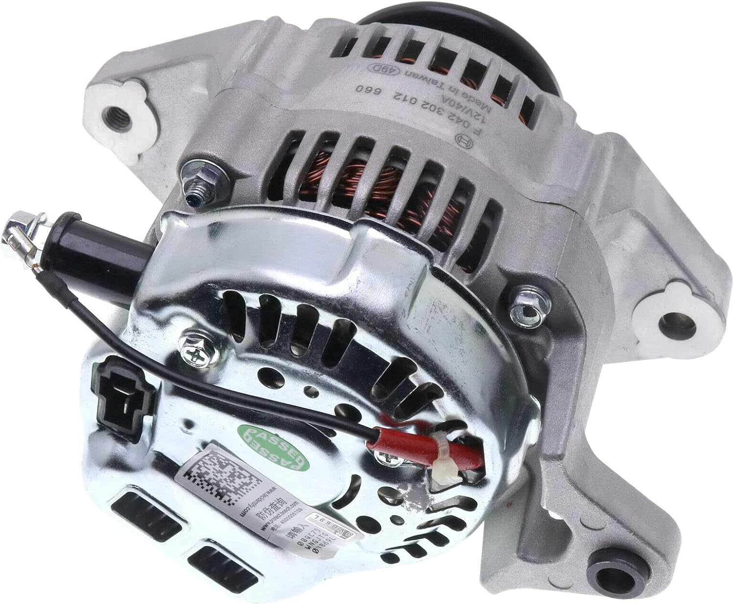 Solarhome New Alternator AM878581 AM880733 Compatible with John Deere 3012 4475 5575 7775 Kioti DK35 Samsung Se503 119836-77200 LR140-714 LR140-721
