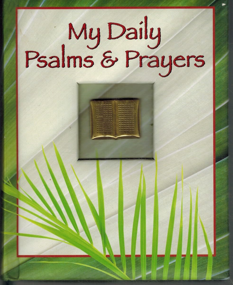 Cover of My Daily Psalms and Prayers (Deluxe Prayer Book)