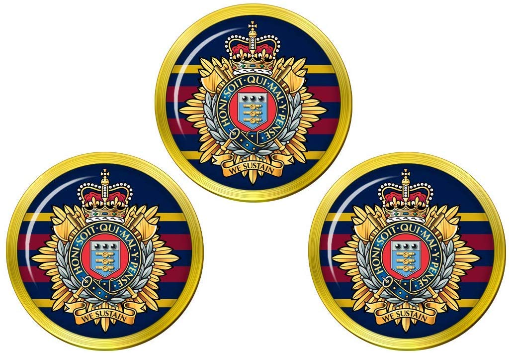 Giftshop UK Royal Logistics Corps, British Army Golf Ball Markers