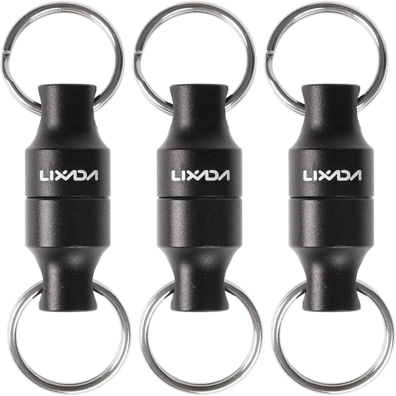 Lixada Magnetic Net Release Holder Fly Fishing Net Retractor Fishing Net Keeper Magnet Clip Landing Net Connector for Fishing Hooks, Lures, Flies, Trout Line