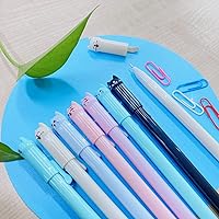 Vista 7 de Bolígrafos lindos de dibujos animados de animales Kawaii Pen lindo bolígrafo de gato de 0.020 in bolígrafos de tinta negra bolígrafos