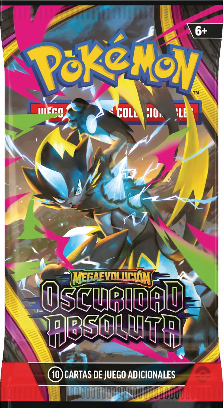 Pokémon: Expositor de Sobres de Mejora de Megaevolución-Oscuridad Absoluta (18 Sobres de Mejora)