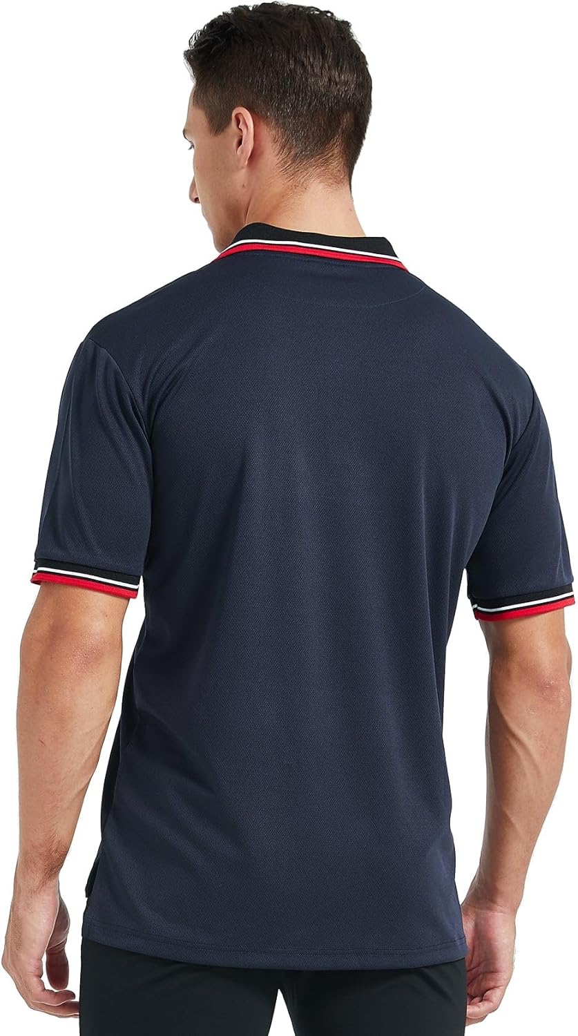 FitsT4 Sports Short Sleeve Polo Shirt Baseball/Softball Umpire Jersey/Referee Uniform - Sized for Chest Protector - Image 3