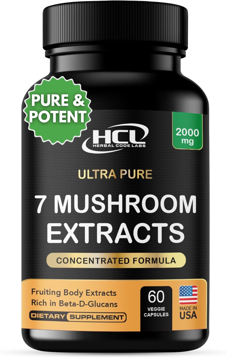 Organic Mushroom Supplement Extracts of Lions Mane Cordyceps Chaga Reishi Turkey Tail Maitake Shiitake Capsules – Natural Vitamins Minerals Antioxidants Supplement – Made in The USA Organic Mushroom Supplement Extracts of Lions Mane Cordyceps Chaga Reishi Turkey Tail Maitake Shiitake Capsules – Natural Vitamins Minerals Antioxidants Supplement – Made in The USA