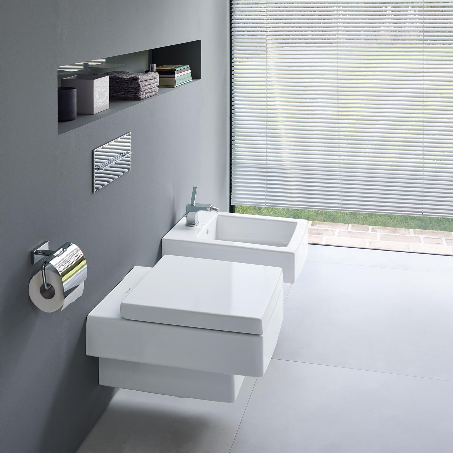 Duravit Vero tapa WC, tapa de wc con mecanismo de cierre suave y lento, asiento de inodoro de urea duroplast, tapadera wc con bisagras de acero inoxidable, tapa de inodoro blanco